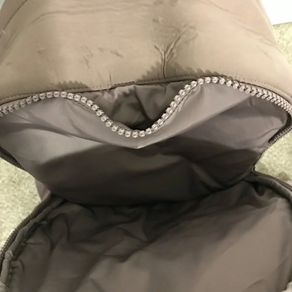 Dagne Dover Dakota Neoprene Men's Backpack - Taupe NWOT